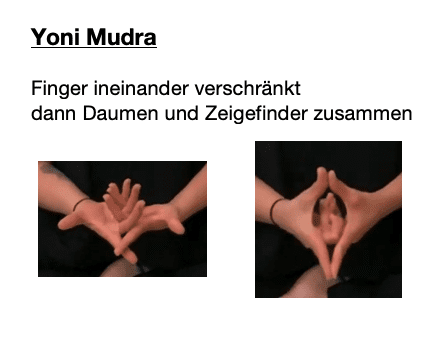 Yoni Mudra - 2023-01-19 Heilmeditation - Den Körper wirklich mitnehmen, mentales auslüften, Emotionen da Sein lassen, fühlen & loslassen, besonders 1. - 3. Chakra - Anushree Krementz - Being Satsang